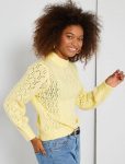 4.5€ le pull ajouré pour femmes