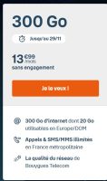 13.99€ le forfait mobile BANDYOU illimité + 300Go