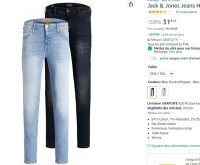 Lot de 2 jeans JACK JONES à 30-35€