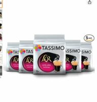 Amazon : 20% de réduction sur les packs de 5 paquets de capsules Tassimo – à partir de 15€