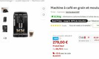 Machine à café DELONGHI ECAM13.123B qui revient à 203€