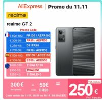 Smartphone REALME GT2 à 250€ ( snapdragon 888)