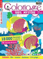 12€ l’abonnement au magazine Coloriage 100% mystere ( au lieu de 30)