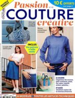 12€ l’abonnement au magazine Passion Couture Creative