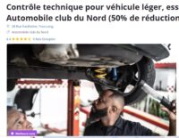 44€ le controle technique auto à Tourcoing