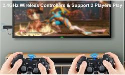 Moins de 20€ la console de jeux retrogaming avec 2 manettes et 40000 jeux