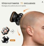 23.99€ le rasoir maxgroom  7 tetes ( pour chauve )