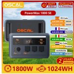 Pas chere : 318€ la powerstation mobile OSCAL POWERMAX 1800SE