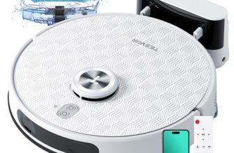 Pas cher : 95€ l&rsquo;aspirateur robot laveur Tesvor-S8-Pro  avec lidar