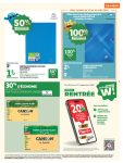 Cahier 100% remboursé sur la carte de fidélité chez Auchan
