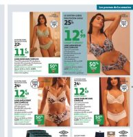 Auchan : 50% sur de la lingerie Sans Complexe pour femmes