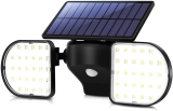 14.99€ la lampe solaire avec deux tetes
