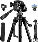 16.79€ le trepied en aluminium pour appareil photo, smartphone
