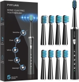 17.99€ la brosse à dents PHYLIAN  soniques avec 8 brossettes