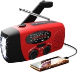 18.5€ la radio – lampe – batterie avec manivelle