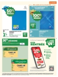 Cahier 100% remboursé sur la carte de fidélité chez Auchan