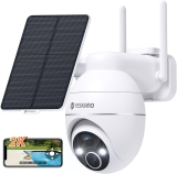 38€ camera wifi solaire rotative YESKANO