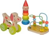 kit 3 jeux educatif en bois Eichhorn  à 11€