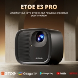 Bon plan vidéo projecteur ETOE E3 Pro pas cher à 129€ ( certifié , 600 lumens)