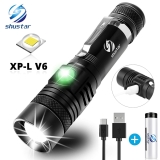 8.7€ la lampe de poche rechargeable avec batterie