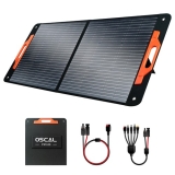 Panneau solaire mobile 100 watts OSCAL PM100 à  84€€