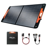 Panneau solaire pliable 100 watts Blackview Oscal PM100 à 119€
