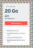 Imbattable : 4.99€ le forfait mobile BANDYOU 20Go