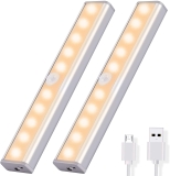 Lot de 2 lampes de placard pas cher à  13.79€ (marque Ousfot )