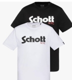 21-23€ le lot de deux tee shirts Schott  Tspklogo